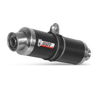 MIVV Sistema de escape GP con EG-BE Carbono, titanio, negro