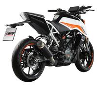 MIVV Sistema de escape Gp Pro con EG-BE 125/390 DUKE 21- BL