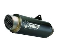 MIVV Sistema de escape Gp Pro con EG-BE Carbono/titanio/Black Steel