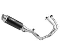 MIVV Sistema de escape Gp Pro con EG-BE Z650 17- STEEL BLACK