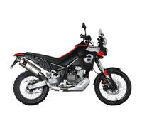 MIVV Sistema de escape MIVV Dakar con EG-BE Acero inoxidable/Acero inoxidable negro