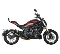 Tubo De Escape MIVV MK3 Black Inox Negro kat BENELLI 502C 2019 > 2023