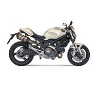 MIVV Sistema de escape Suono con EG-BE Acero inoxidable, negro, titanio
