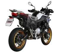 MIVV Silenciador Escape Suono B.033.L9 Sport Sound Acero inoxidable Negro BMW F 750/850 GS 2018-2024