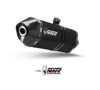 MIVV SPORT SPEED EDGE INOX TERMINAL NEGRO PARA BMW F 800 GS 2024-2026