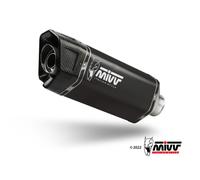 Terminal De Escape MIVV SR-1 Negro Para KYMCO AK 550 2021-2024