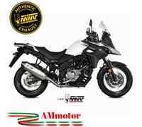 Mivv Suzuki Dl V-Strom 650 2019 19 Escape Moto Silenciador Speed Edge Inox