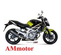 Mivv Suzuki Gladius 2010 10 Escape Moto Silenciador Oval Carbon Cap