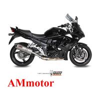 Mivv Suzuki Gsx 1250 FA 2011 11 Escape Moto Oval Titanium Carbon Cap