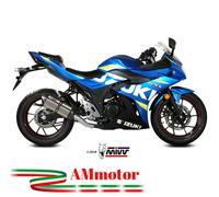 Mivv Suzuki Gsx 250 R 2018 18 Escape Moto Silenciador Suono Inox