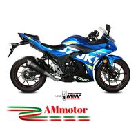 Mivv Suzuki Gsx 250 R 2019 19 Escape Moto Silenciador Delta Race Black