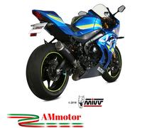 MIVV Silenciador moto GP Pro para Suzuki GSX-R 1000 2019 Negro Aprobado