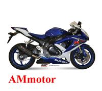 Mivv Suzuki Gsx-R 600 2008 08 Escape Moto Silenciador Suono Black