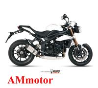 Mivv Triumph Speed Triple 2014 14 Escape Moto Silenciador Suono Low