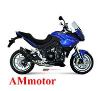 Escape Silenciador MIVV Suono Negro Bajo para Triumph Tiger 1050 2007 > 2013