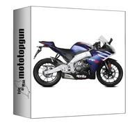 mivv tubo de escape completo homologado nocat delta race acero copa carbono compatible con aprilia rs 125 2021 2022 mototopgun