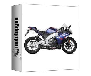 mivv tubo de escape completo homologado nocat delta race acero negro copa carbono compatible con aprilia rs 125 2023 2024 mototopgun
