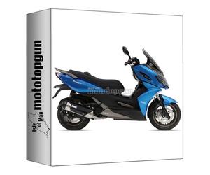 mivv tubo de escape completo homologado nocat urban acero compatible con kymco k-xct 300 2012 2013 2014 2015 2016 mototopgun