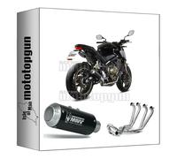 mivv tubo de escape completo racing nocat mk3 acero negro compatible con honda cbr 650 r 2023 mototopgun