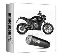 mivv tubo de escape completo racing nocat x-m1 acero negro compatible con zontes zt 125 g1 2023 2024 mototopgun