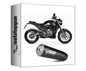 mivv tubo de escape completo racing nocat x-m1 acero negro compatible con zontes zt 125 g1 2023 2024 mototopgun