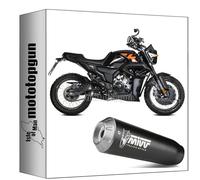 mivv tubo de escape completo racing nocat x-m1 acero negro compatible con zontes zt 125 gk 2021 2022 2023 2024 mototopgun