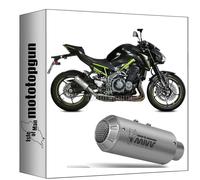 mivv tubo de escape homologado cat-oem mk3 acero compatible con kawasaki z900 a2 (35 kw / 70 kw) 2017 2018 2019 2020 2021 2022 2023 2024 mototopgun