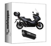 mivv tubo de escape homologado nocat mover acero negro compatible con honda adv 350 2023 2024 mototopgun