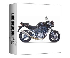 mivv tubo de escape homologado nocat oval acero compatible con suzuki sv 650 2004 2005 2006 2007 2008 2009 2010 2011 2012 2013 2014 2015 mototopgun