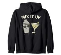Mix It Up - Vaso de Martini y coctelera para cóctel Sudadera con Capucha