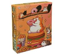 Mix Max Games Gatitos Glotones, Juego de Cartas Familiar y Grupos de Amigos, 120 Cartas, 2-6 Jugadores, 8+ Años, Estilo Kawaii, Multicolor