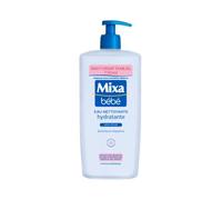 Mixa - Agua limpiadora hidratante para bebé, glicerina, sin enjuague, 750 ml
