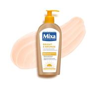 Mixa Bright Y Bronze Loción Corporal Autobronceadora Gradual, 250ml | Hidratación 24H, con Vitamina E, Glicerina Y Manteca de Karité, para Piel Sensible, Bright y Bronze