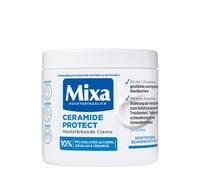 Mixa Crema de fortalecimiento de la piel para pieles muy secas y estresadas, hidratante, crema nutritiva para proteger la barrera cutánea, Ceramide Protect, 400 ml