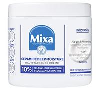 Mixa Crema de fortalecimiento de la piel para pieles muy secas y estresadas, hidratante, crema nutritiva para proteger la barrera cutánea, Ceramide Protect, 400 ml