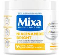 Mixa Crema hidratante antimanchas niacinamida brillante para pieles secas y apagadas 400mL