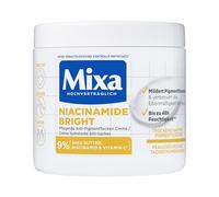 Mixa Crema hidratante antimanchas pigmentadas multiusos, adecuada para cara, cuerpo y manos, Niacinamide Bright, hipoalergénica, 400 ml