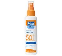 Mixa Dermo Protect Skin Sensitive Spray Solar SPF50+ 150ml | Resistente al agua y arena, hipoalergénico, protección UVA larga y UVB, adultos y niños, muy alta protección