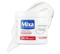 Mixa Expert Cica Crema reparadora para pieles sensibles - Repara el efecto duradero - Piel muy seca y áspera - Cara, cuerpo, manos - Hipoalergénica - 400 ml