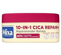 Mixa Loción regeneradora hidratante para piel muy seca y agrietada en codos, rodillas, pies y manos, 10 en 1 Urea Cica Repair+, 150 ml