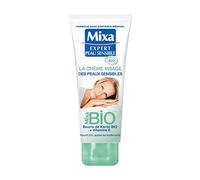 MIXA Mixa experto piel sensible crema facial de las pieles sensibles Bio, Pack de 2 x 100 ml