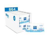 Mixa Toallitas para bebé con leche de tocador - Lote de 12 x 72 toallitas