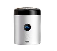 Mixabloem Afeitadora eléctrica de tela recargable USB 300MAh Batería Removedor de pelusa con motor 3W para suéteres Tapicería Ropa portátil Cortadora de bolas de pelo (blanco)