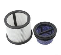 Mixabloem Filtro HEPA de repuesto para aspiradora Dreame Z20 Z30 Z40, kit de prefiltro lavable de alta resistencia, filtro de aire de partículas de alta eficiencia