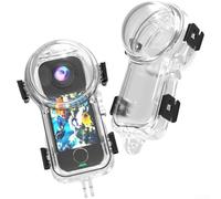 Mixabloem Funda de buceo para Insta360 X4 Air, carcasa subacuática invisible con 98% de transmisión de luz, carcasa de PC antivaho, cubierta resistente a los arañazos