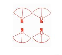 Mixabloem Protector de hélice para DJI Lito1 LitoX1 compuesto de plástico ABS que permite una carga reducida en motores manteniendo la e la batería y la seguridad de colisión (naranja)