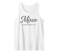Mixco Guatemala Chapin Quetzal 502 Pollo Autobús Antigua Pride Camiseta sin Mangas