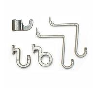 mixcover 040 Parts Juego de 5 ganchos para VW T5 T6 T6.1 California Beach Bulli Camper