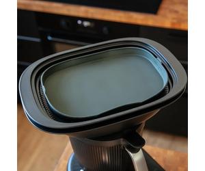 mixcover Molde de silicona para cocinar al vapor con libro electrónico de recetas compatible con accesorios Thermomix para estante Varoma, accesorios para TM7