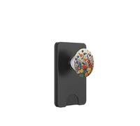 Mixed Flower Bouquet Floral Pattern Botanical Aesthetic PopSockets PopWallet para MagSafe
